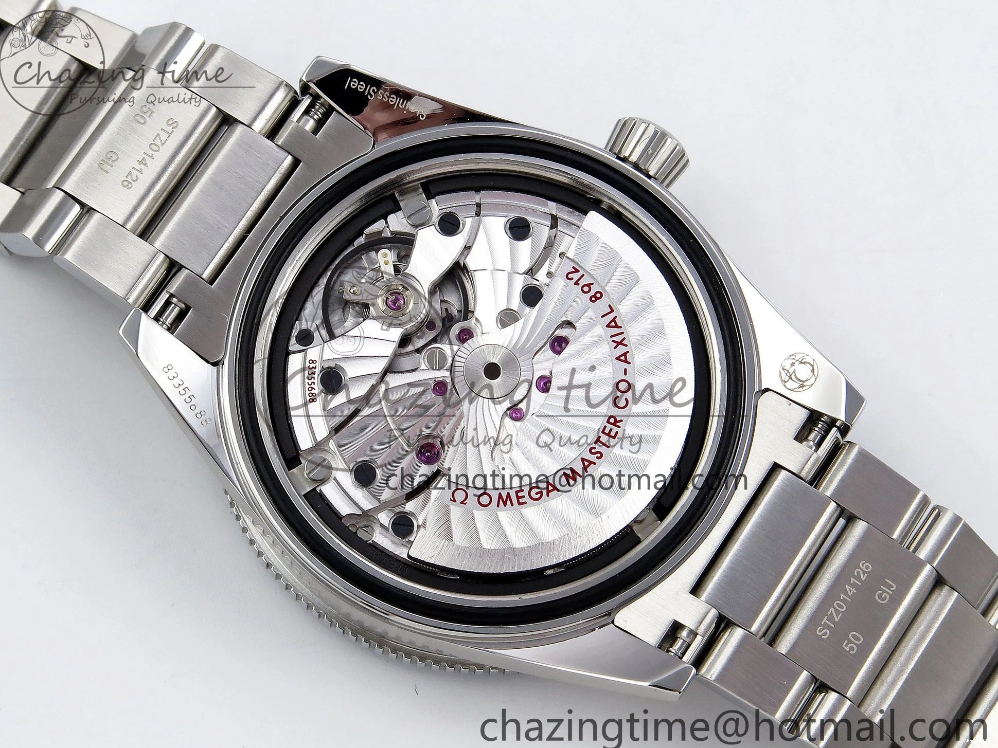 0101 Seamaster 300 Heritage VSF 1:1 Best Edition Blue Dial on SS Bracelet A8912 Super Clone Packable 7716